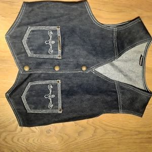 Denim vest